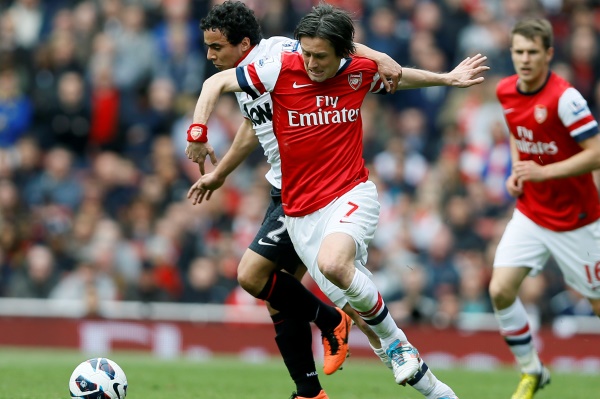 Tomáš Rosický chce zůstat v dobré kondici. Tomáš Rosický chce zůstat v dobré kondici.