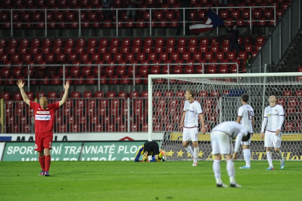 Sparta překvapivě prohrála v Brně.