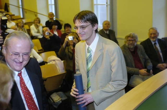 Tomáš Němeček nebyl oceněn poprvé, v roce 2005 získal Cenu Ferdinanda Peroutky.