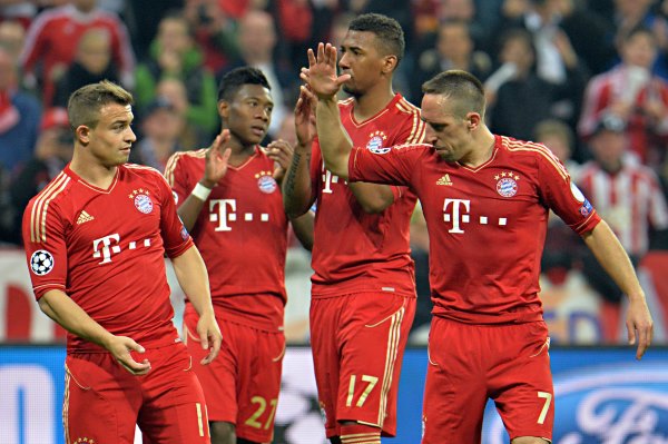 Fotbalisté Bayernu nastoupí v sobotu do finále Ligy mistrů proti Borussii Dortmund.
