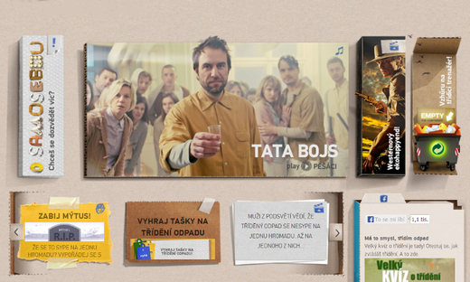 TATABOJS baví s recyklační show