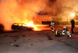 Protesty v Husby.