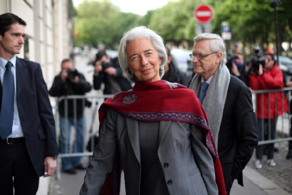 Ředitelka Mezinárodního měnového fondu Christine Lagardeová. Ředitelka Mezinárodního měnového fondu Christine Lagardeová.