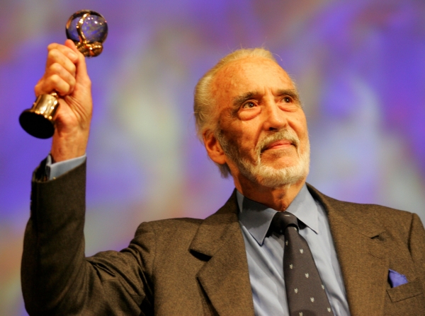 Christopher Lee v Karlových Varech. Christopher Lee v Karlových Varech.