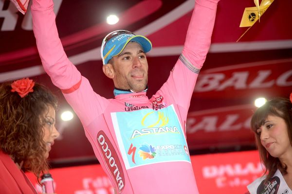 Italský cyklista Vincenzo Nibali.