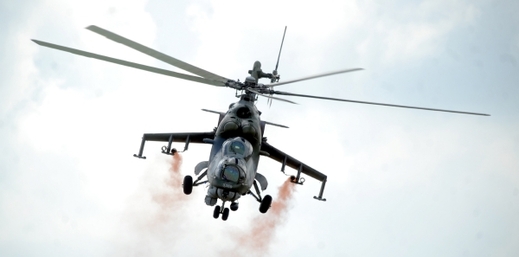 Vrtulník Mil MI-35.