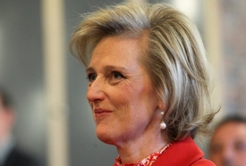 Princezna Astrid, mladší sestra prince Filipa.