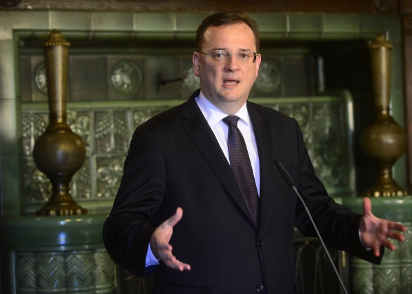 Premiér Petr Nečas.