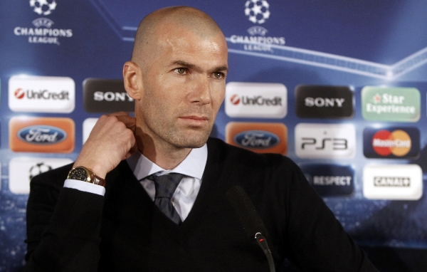 Někdejší hvězda Realu Madrid Zinedine Zidane.
