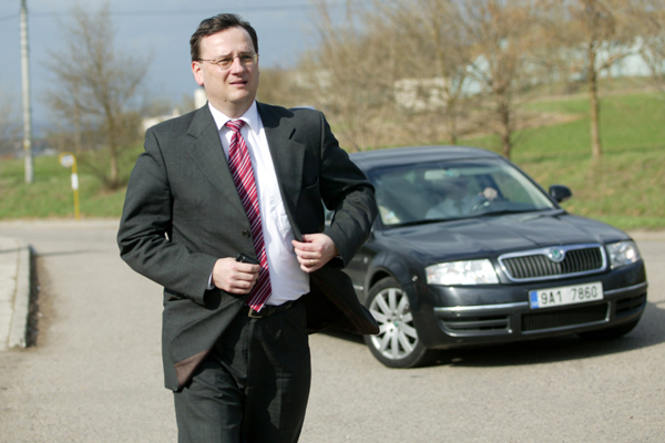 Premiér Petr Nečas.