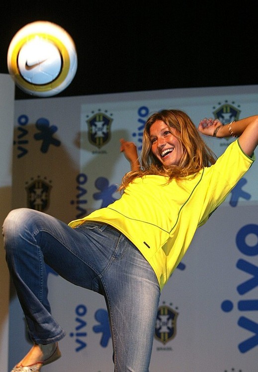 Gisele Bündchenová v reklamě Nike.