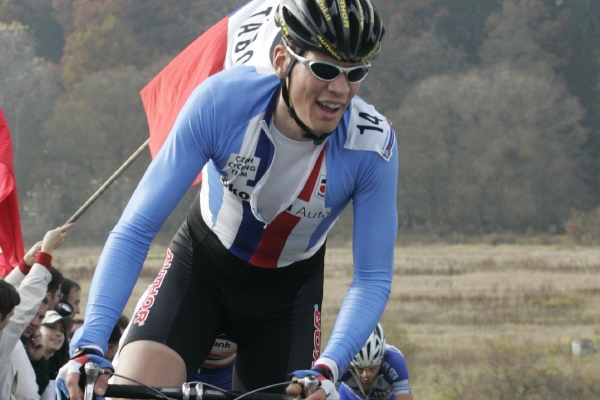 Cyklista Petr Dlask.