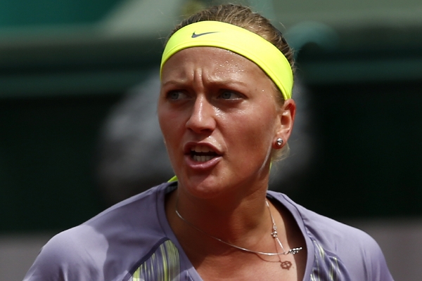 Petra Kvitová na Roland Garros.