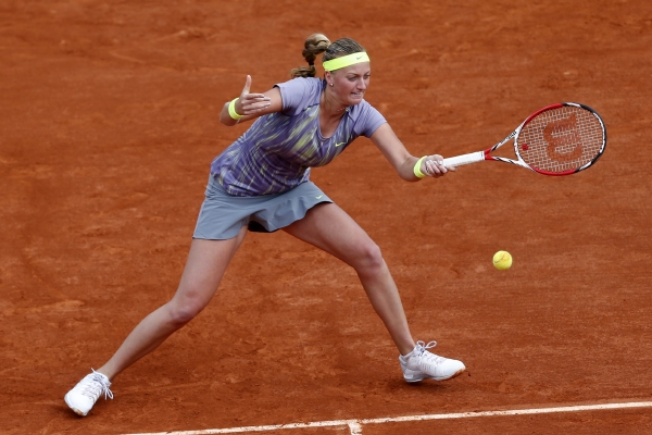 Petra Kvitová na Roland Garros.