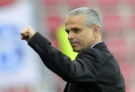 Kouč Sparty Vítězslav Lavička.