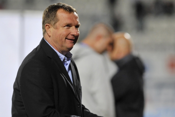 Kouč Plzně Pavel Vrba.