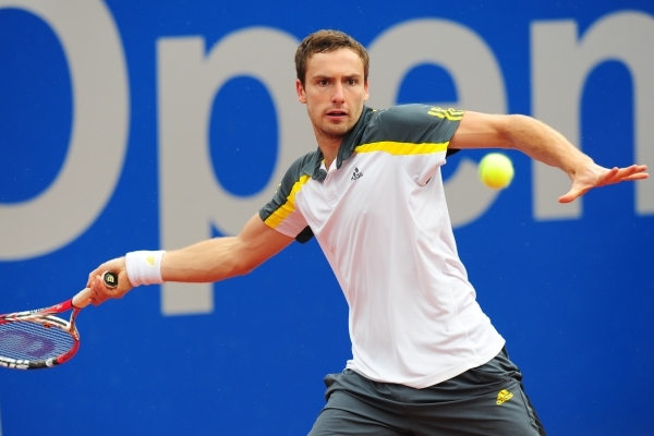 Lotyšský tenisový svéráz Ernests Gulbis.