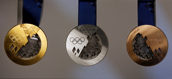 Medaile pro olympijské hry v Soči. Medaile pro olympijské hry v Soči.