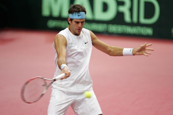 Argentinec Juan Martín del Potro. Argentinec Juan Martín del Potro.
