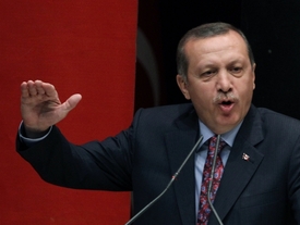 Turecký premiér Recep Tayyip Erdogan.