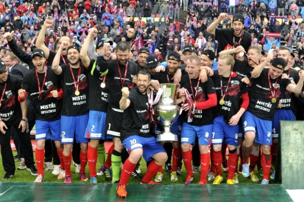 Viktoria Plzeň - nový král českých fotbalových trávníků.