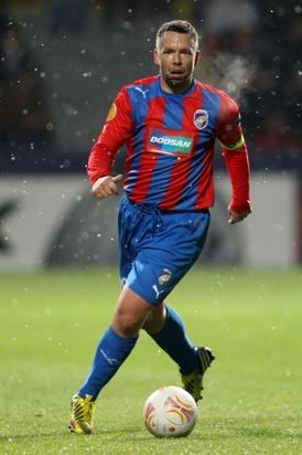 Kapitán Viktorie Plzeň Pavel Horváth.