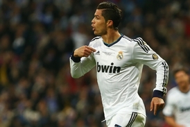 Lídr Realu Madrid Cristiano Ronaldo.