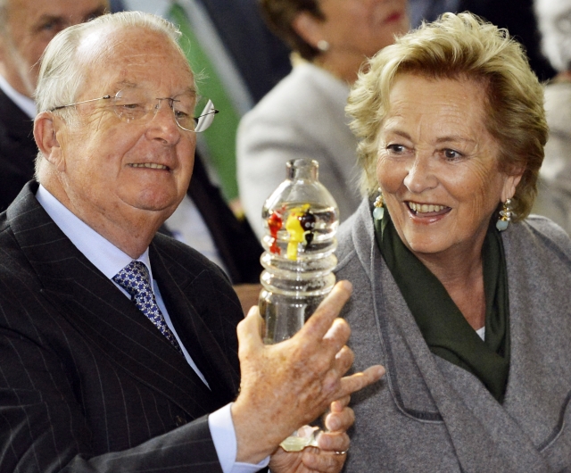 Belgický král Albert II. a královna Paola.