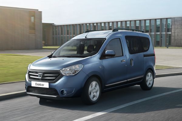Nová Dacia Dokker, pětimístný vůz s kombinovaným využitím.