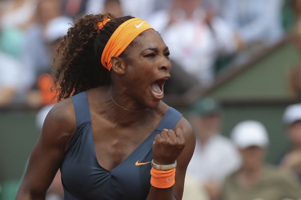Americká tenistka Serena Williamsová.