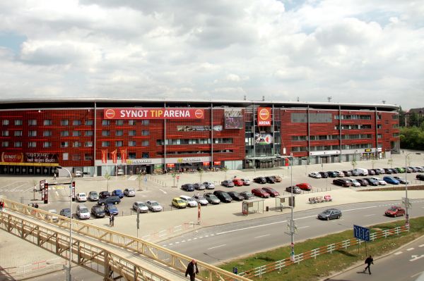 Fotbalový stadion Eden. Fotbalový stadion Eden.
