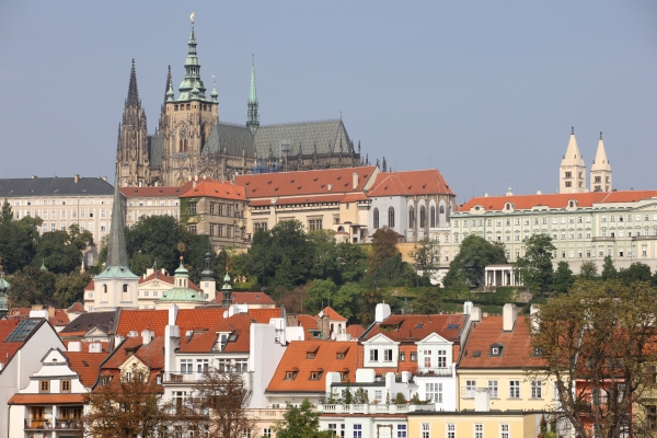Panorama Prahy.