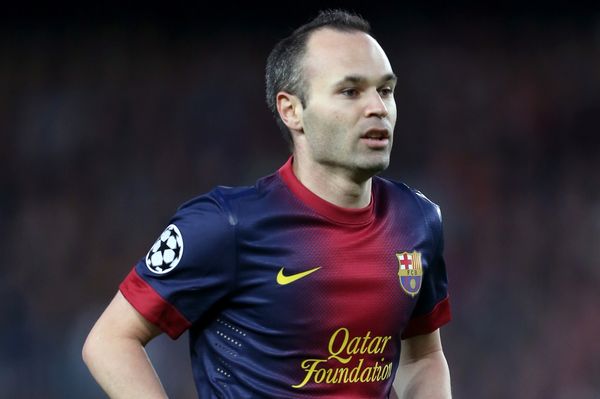 Andrés Iniesta z Barcelony. Andrés Iniesta z Barcelony.