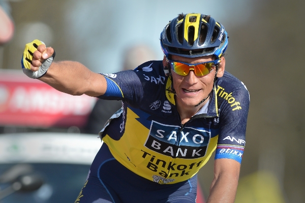 Cyklista Roman Kreuziger obsadil v deštivé druhé etapě závodu Kolem Švýcarska sedmé místo a posunul se na šestou příčku průběžného pořadí. Cyklista Roman Kreuziger obsadil v deštivé druhé etapě závodu Kolem Švýcarska sedmé místo a posunul se na šestou příčku průběžného pořadí.