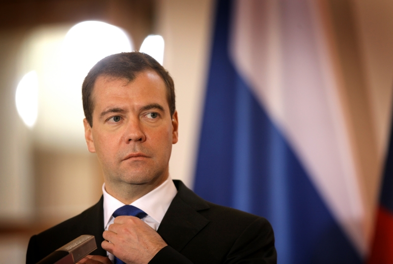 Předseda Jednotného Ruska Dmitrij Medveděv. Předseda Jednotného Ruska Dmitrij Medveděv.