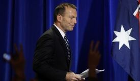 Šéf australské opozice Tony Abbott.