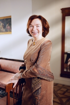 Livia Klausová podpořila Miloše Zemana ve finále předvolební kampaně.