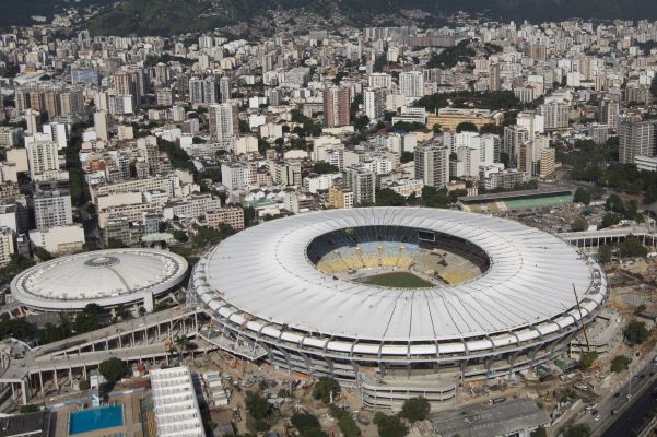 Stadion Maracaná v Rio de Janeiru. Stadion Maracaná v Rio de Janeiru.