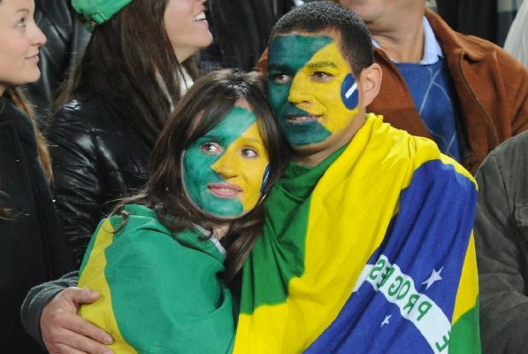 Brazilští fanoušci. Brazilští fanoušci.