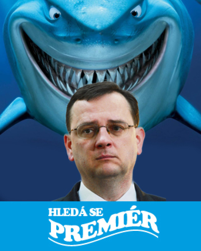 Hledá se Nemo? Kdepak, v Česku se ve čtvrtek pátralo po premiérovi Petru Nečasovi, který se k celé kauze vyjádřil až v odpoledních hodinách.