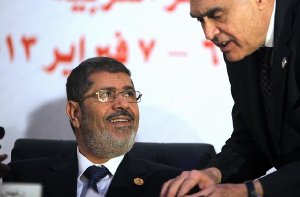 Egyptský prezident Muhammad Mursí.