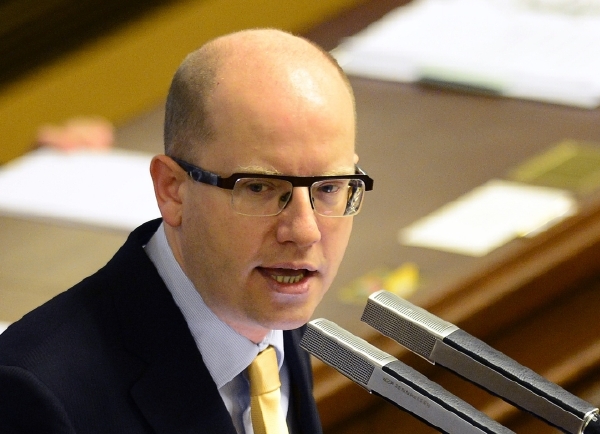 Předseda ČSSD Bohuslav Sobotka.