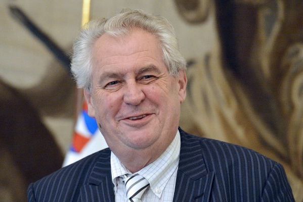 Prezident Miloš Zeman.
