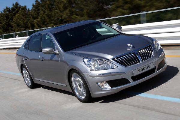 Korejskému trhu vládnou domácí značky Hyundai a Kia (ilustrační foto modelu Hyundai Equus).