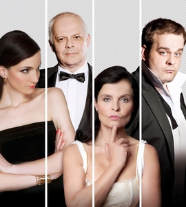Michaela Mauerová (vpravo), Bob Klepl, Roman Štabrňák a Jana Krausová se představí ve hře Opačné pohlaví.