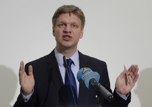První náměstek primátora hlavního města Prahy Tomáš Hudeček.