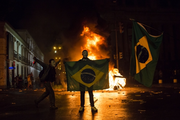 Protesty v Brazílii. Protesty v Brazílii.