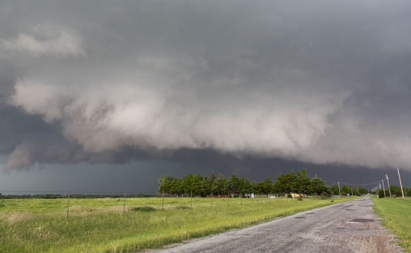 Meteorologové prošetří zda se Krnovem prohnalo tornádo (ilustrační foto).