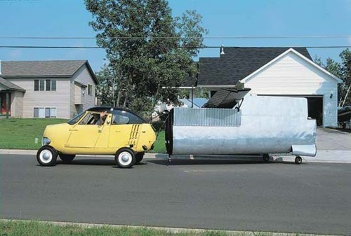 Aerocar si veze svá křídla.