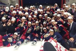 Mistrovští Grand Rapids Griffins.